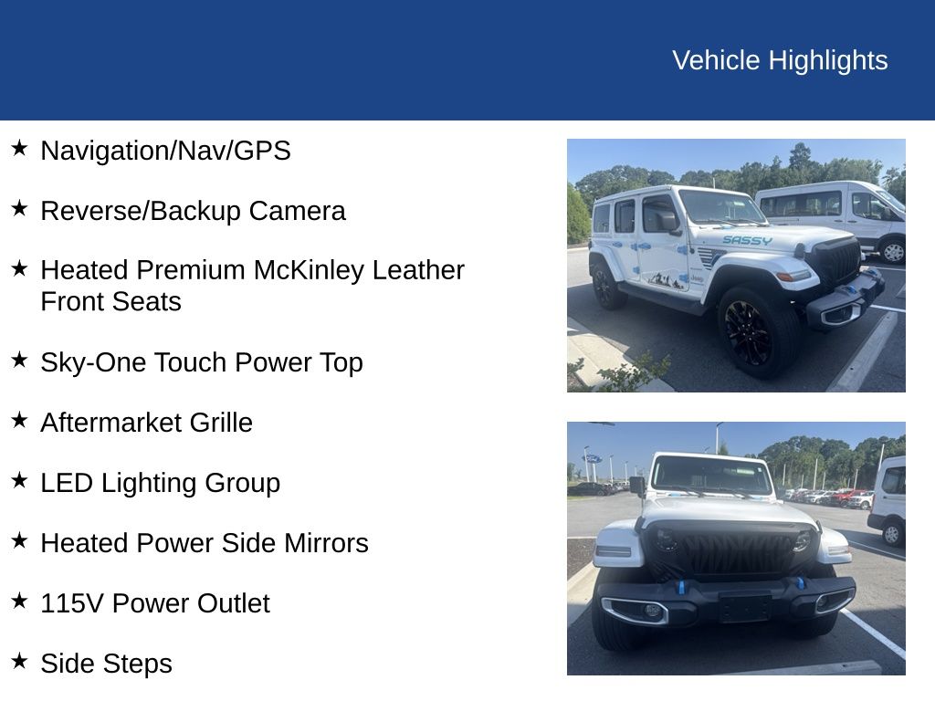 2023 Jeep Wrangler 4xe Sahara 4x4