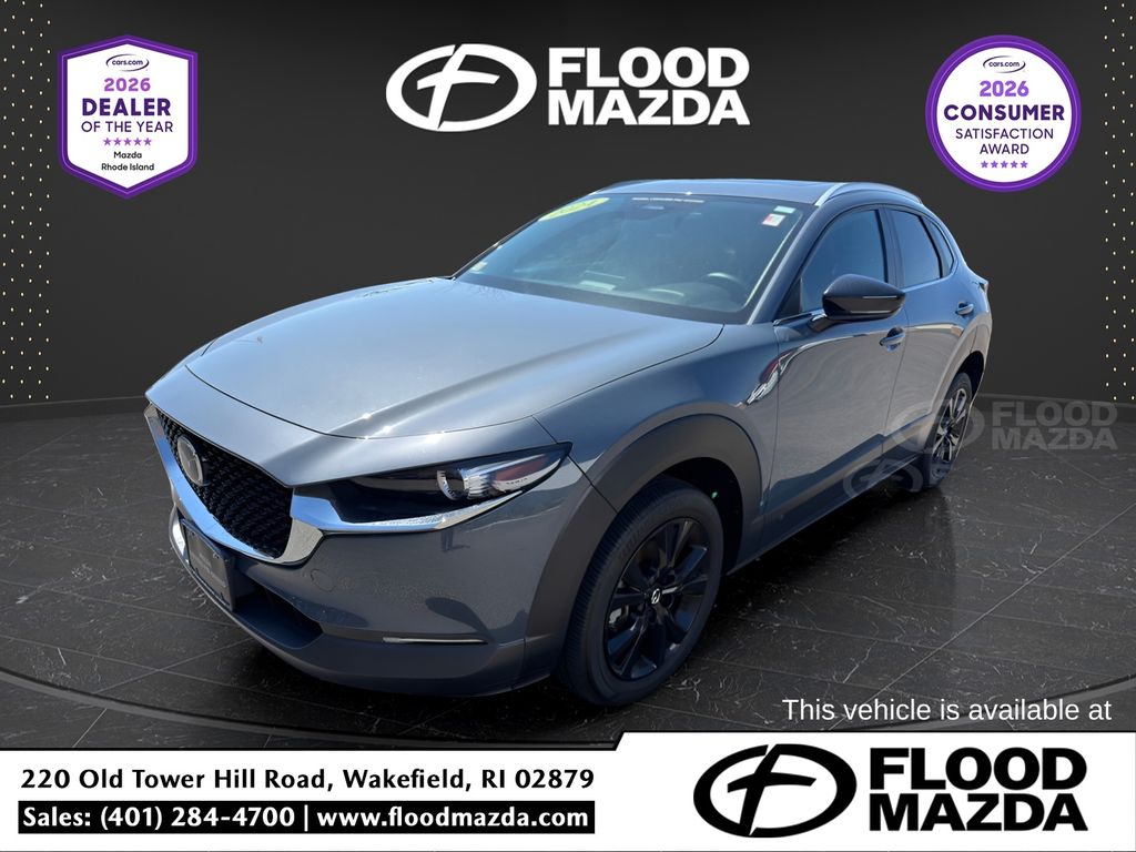 Polymetal Gray Metallic 2024 Mazda CX-30 2.5 S Carbon Edition AWD SUV / Crossover All-Wheel Drive 6-Speed Automatic