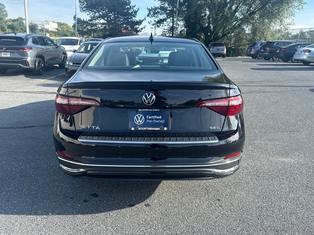 2024 Volkswagen Jetta 1.5T SEL Black at Bob Ruth Ford