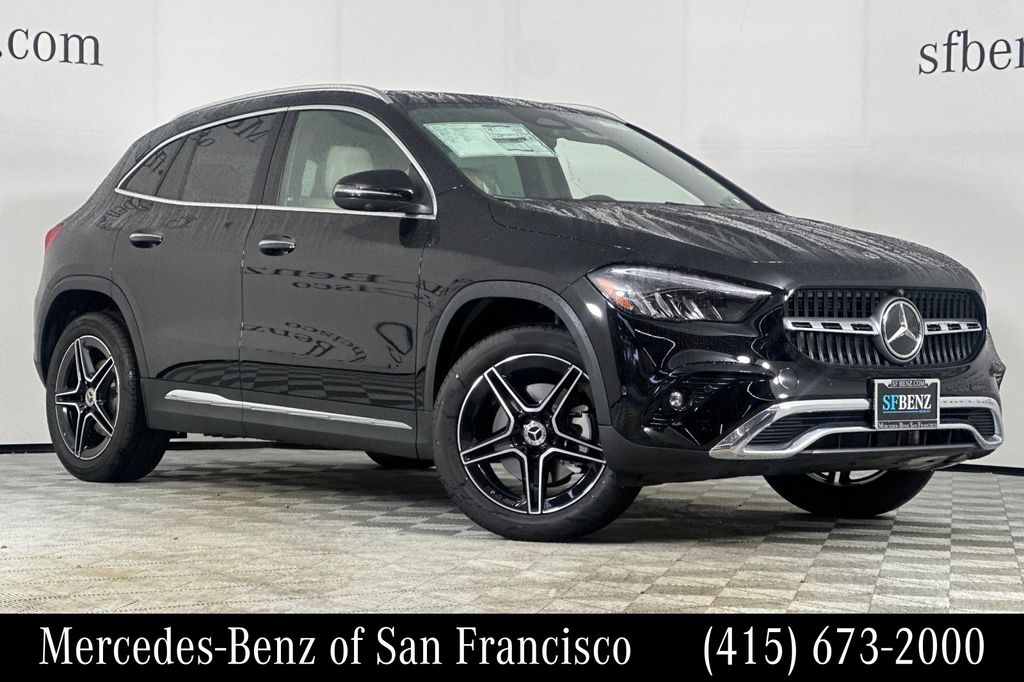 Night Black 2026 Mercedes-Benz GLA SUV / Crossover All-Wheel Drive 8-Speed Dual Clutch