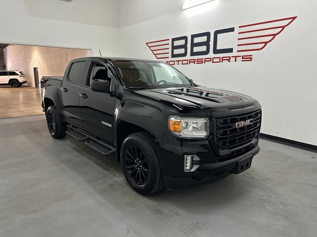 Onyx Black 2022 GMC Canyon Pickup Truck 4X2 8-Speed Automatic