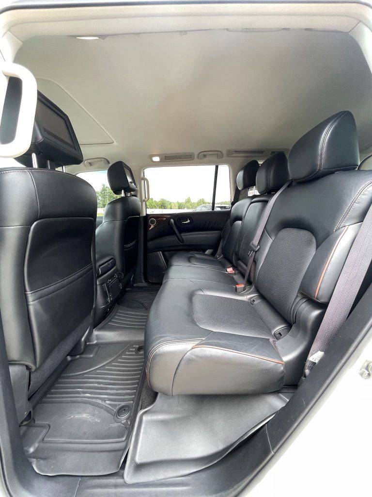2019 Nissan Armada Platinum White at Royal Nissan