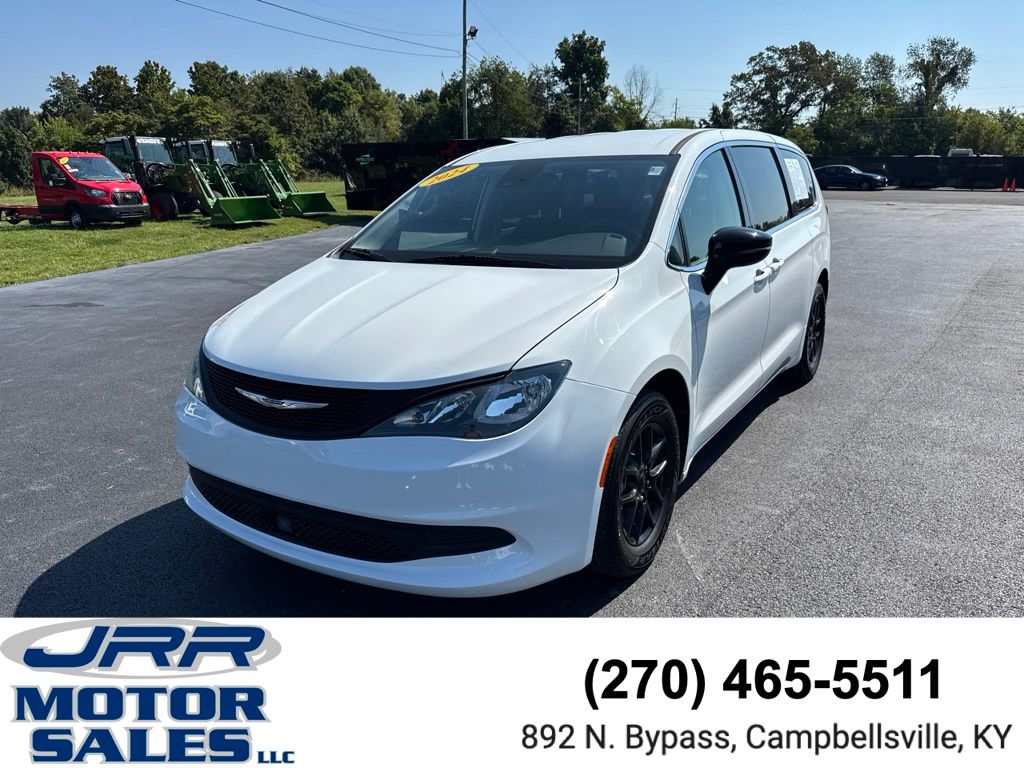 Bright White Clearcoat 2024 Chrysler Voyager Minivan Front-Wheel Drive 9-Speed Automatic