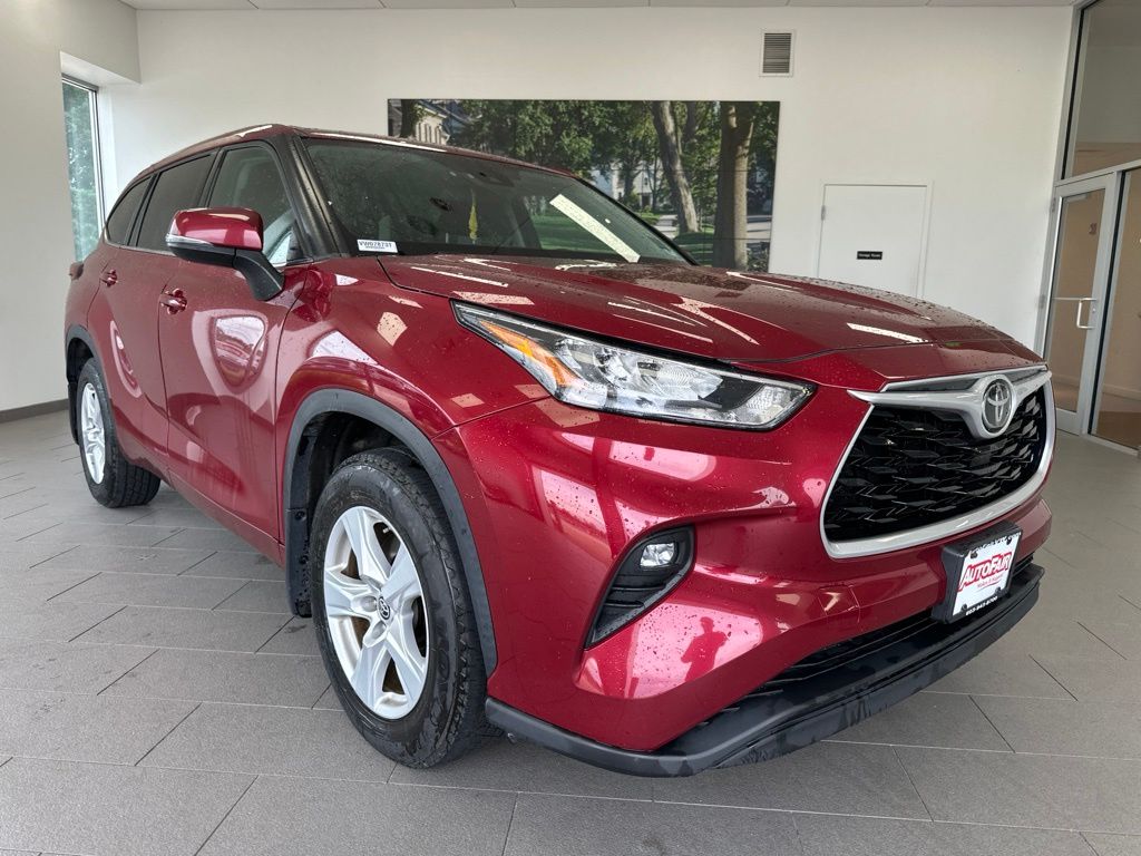 Red (Ruby Flare Pearl) 2020 Toyota Highlander SUV / Crossover All-Wheel Drive 8-Speed Automatic