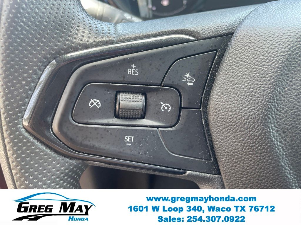 2025 Chevrolet Trax LS Red at Greg May Honda