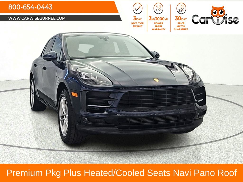 Blue 2020 Porsche Macan SUV / Crossover All-Wheel Drive 7-Speed Automatic