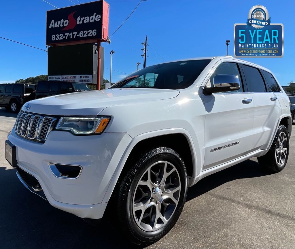 2019 Jeep Grand Cherokee Overland White at Martin Chrysler Dodge Jeep Ram