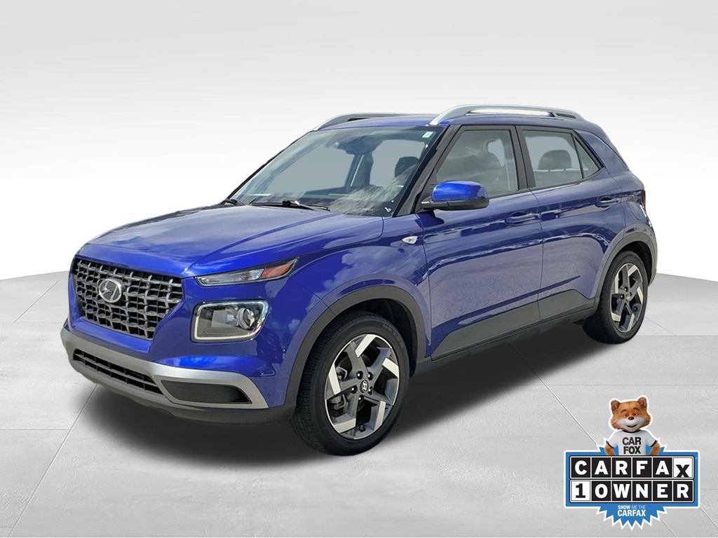 Intense Blue 2025 Hyundai Venue SUV / Crossover Front-Wheel Drive Continuously Variable Transmission