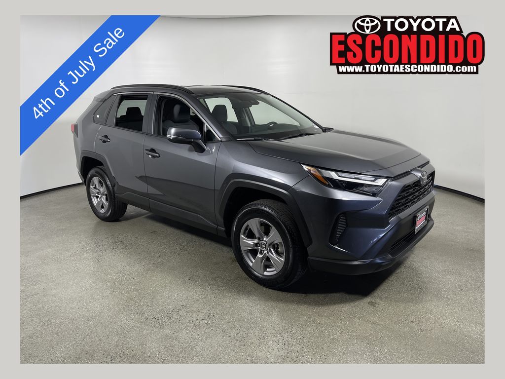 Magnetic Gray Metallic 2025 Toyota RAV4 SUV / Crossover Front-Wheel Drive 8-Speed Automatic