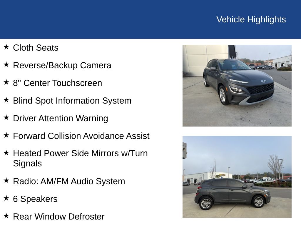 2023 Hyundai Kona SE