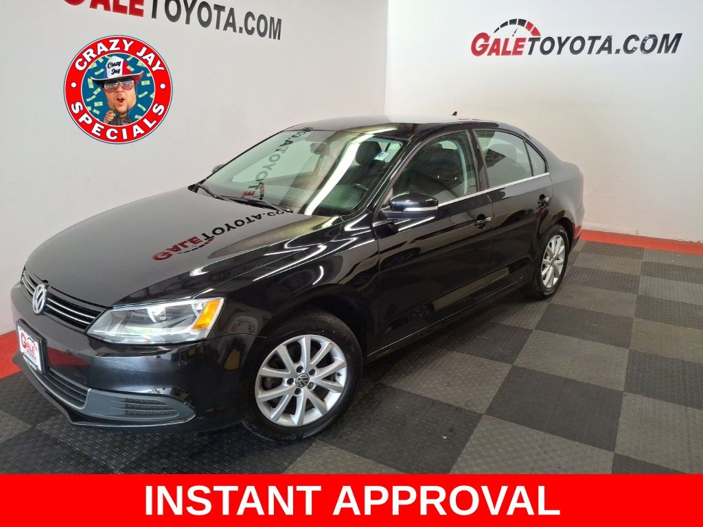 Black 2013 Volkswagen Jetta Sedan Front-Wheel Drive 6-Speed Automatic