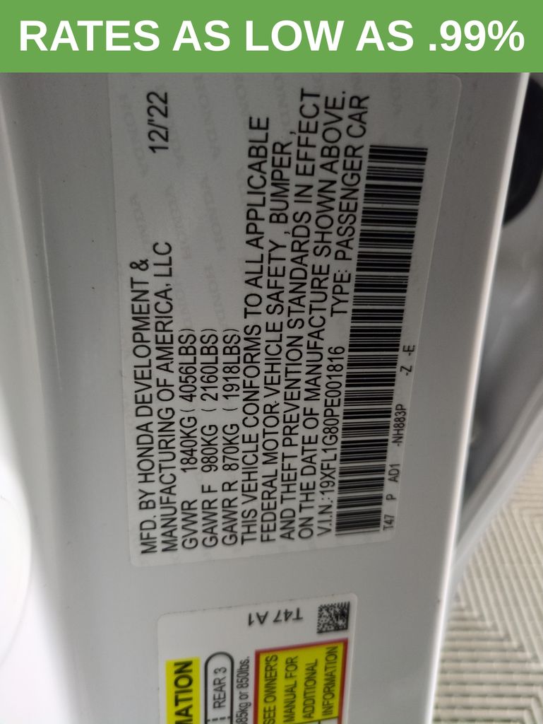 Used 2023 Honda Civic For Sale in Fort Wayne, IN
