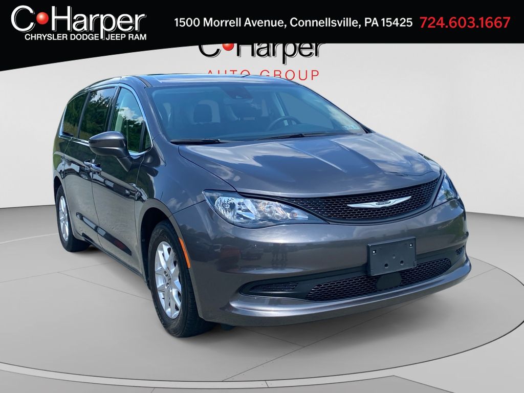 Gray (Granite Crystal Metallic Clearcoat) 2023 Chrysler Voyager Minivan Front-Wheel Drive 9-Speed Automatic