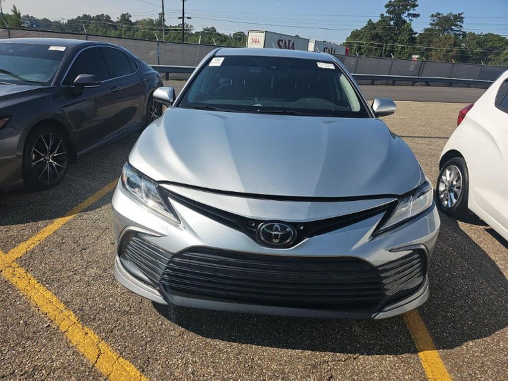 Used 2023 Silver Toyota LE image 2