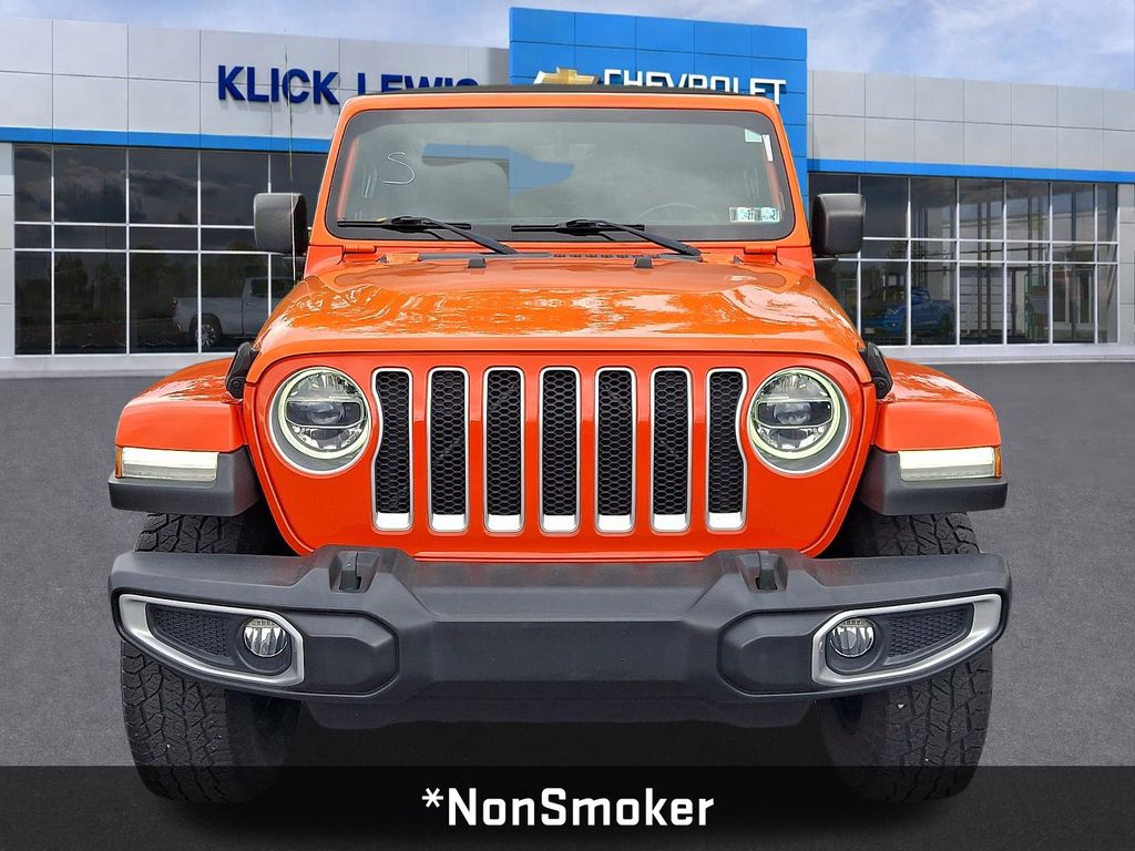 2018 Jeep Wrangler Unlimited Sahara Orange at South Hills CDJR
