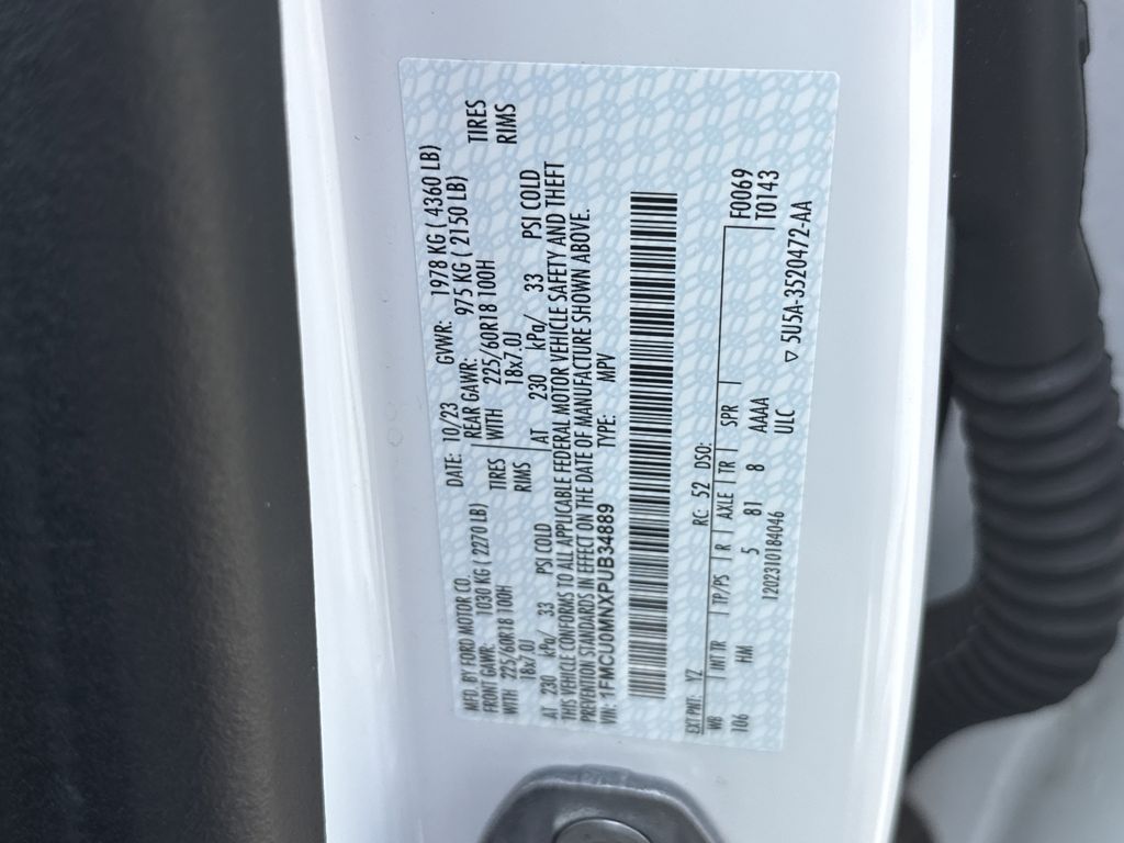 2023 Ford Escape ST-Line White at AutoSavvy Houston Southwest