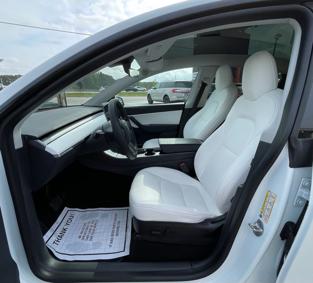 2020 Tesla Model Y Long Range White at Legacy Ford