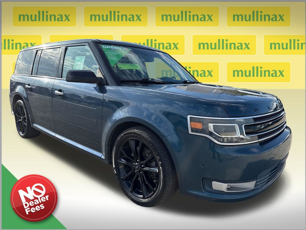 Too Good To Be Blue Metallic 2016 Ford Flex Limited AWD SUV / Crossover All-Wheel Drive 6-Speed Automatic