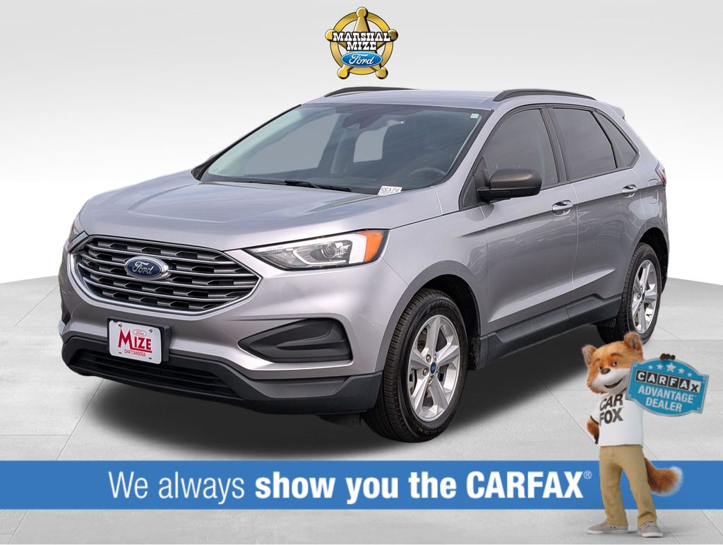 Silver 2022 Ford Edge SE AWD SUV / Crossover All-Wheel Drive 8-Speed Automatic