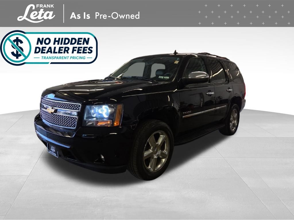 Black 2014 Chevrolet Tahoe LTZ 4WD SUV / Crossover Four-Wheel Drive 6-Speed Automatic Overdrive