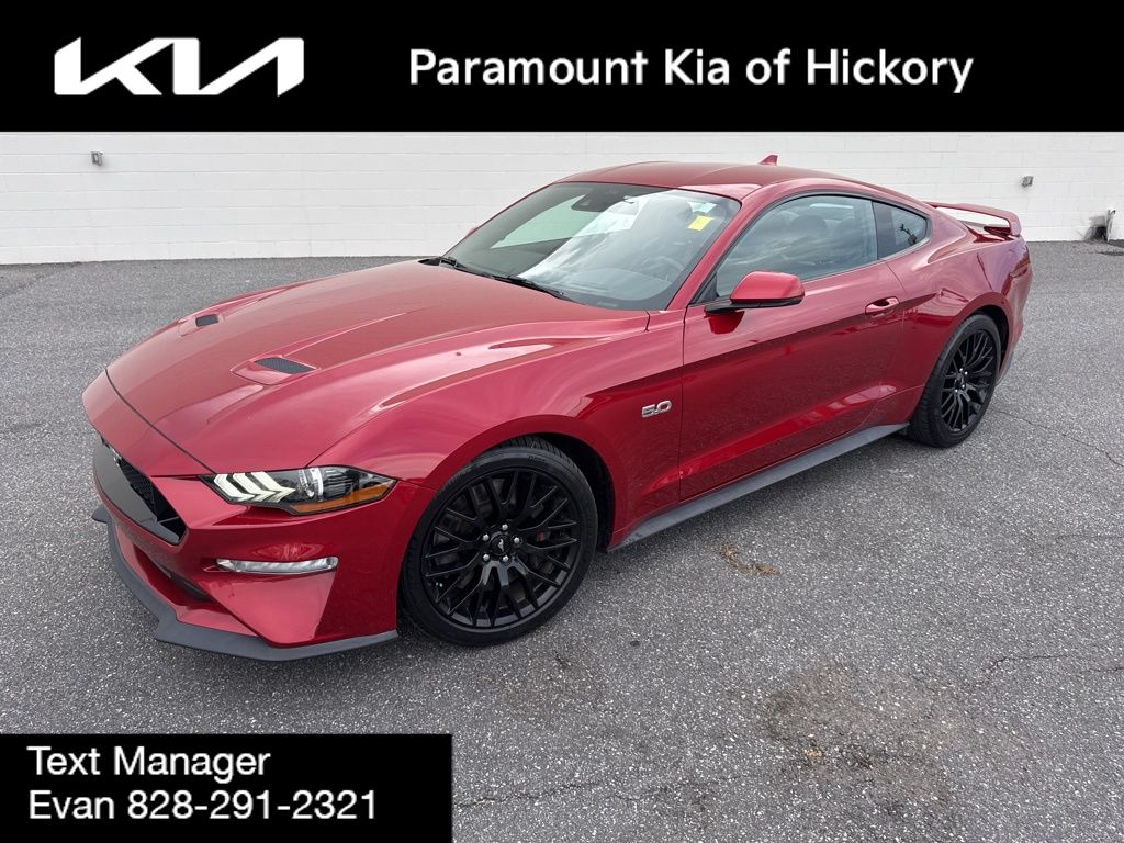 Red Metallic 2020 Ford Mustang GT Premium Coupe RWD Coupe Rear-Wheel Drive Automatic