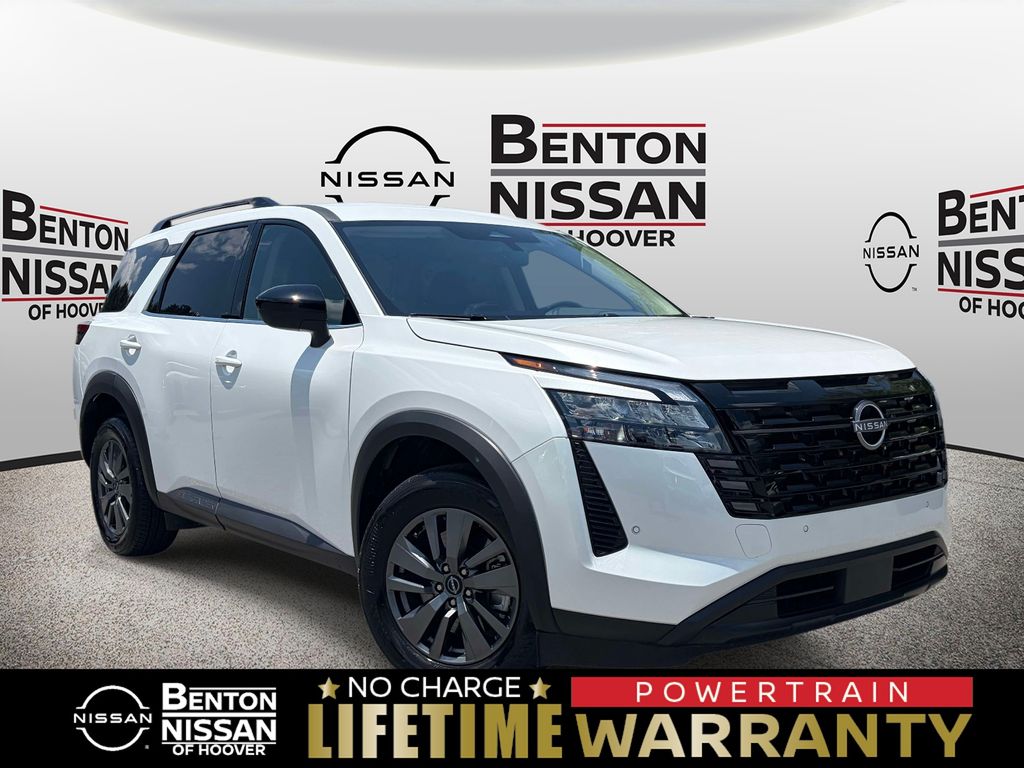 Everest White Pearl Tricoat 2026 Nissan Pathfinder SUV / Crossover Front-Wheel Drive 9-Speed Automatic