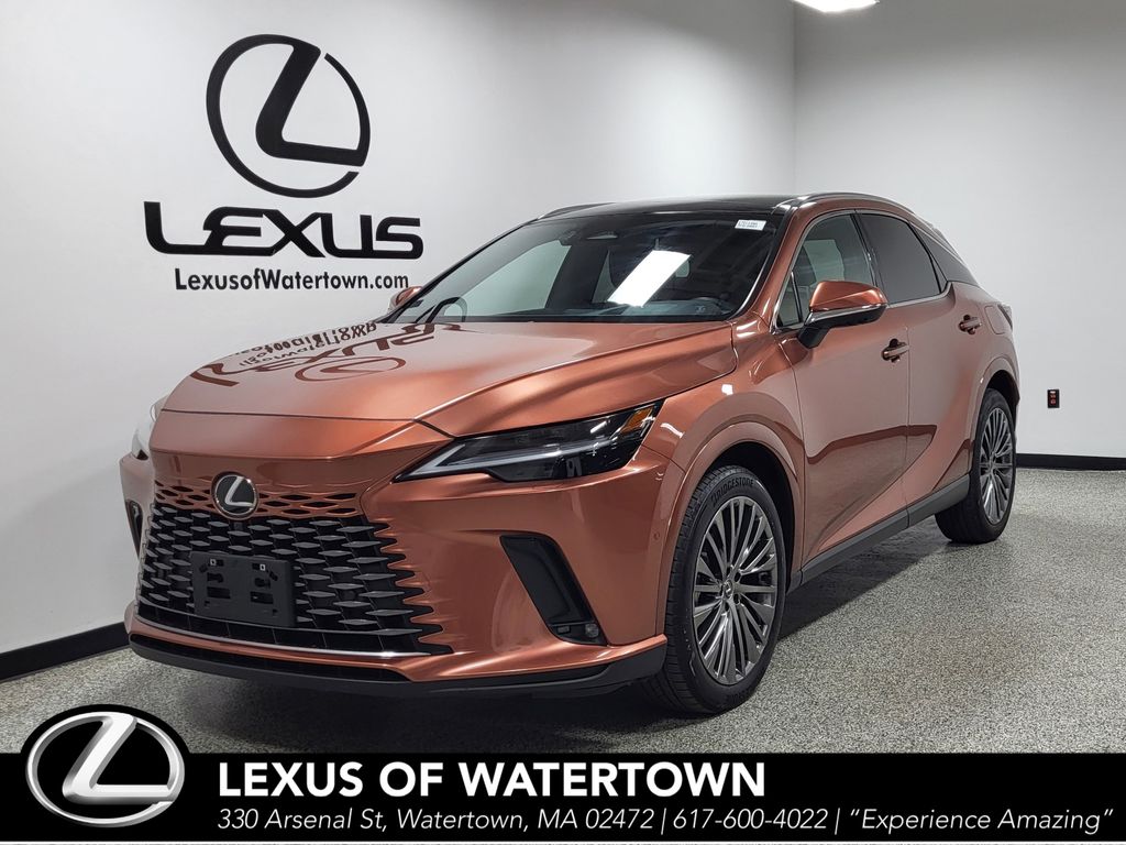 Red (Copper Crest) 2024 Lexus RX Hybrid 450h+ Luxury AWD SUV / Crossover All-Wheel Drive Continuously Variable Transmission