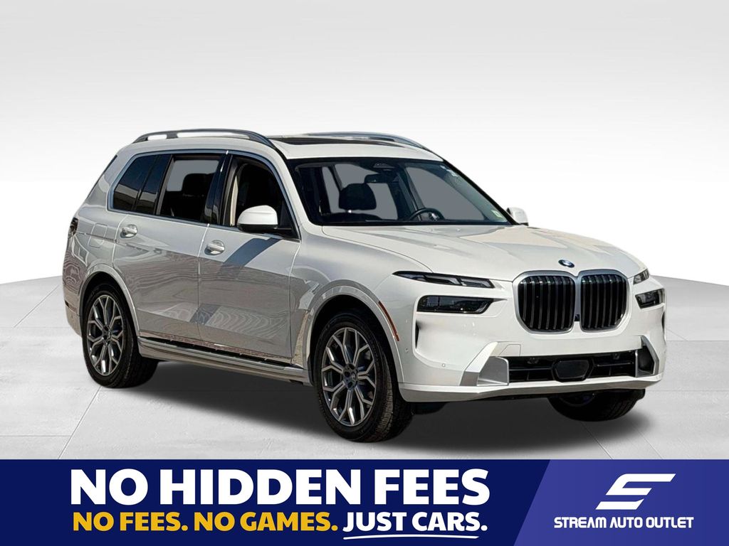 Mineral White Metallic 2026 BMW X7 SUV / Crossover All-Wheel Drive 8-Speed Automatic