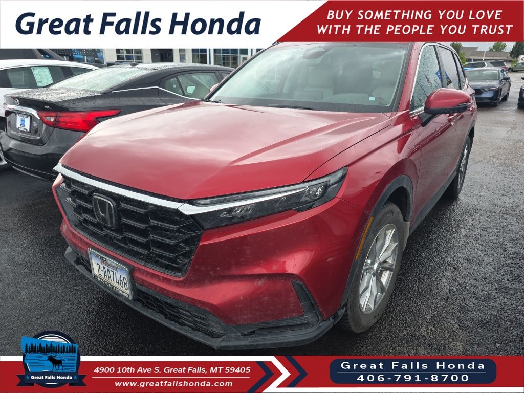 Radiant Red Metallic 2024 Honda CR-V SUV / Crossover All-Wheel Drive Continuously Variable Transmission