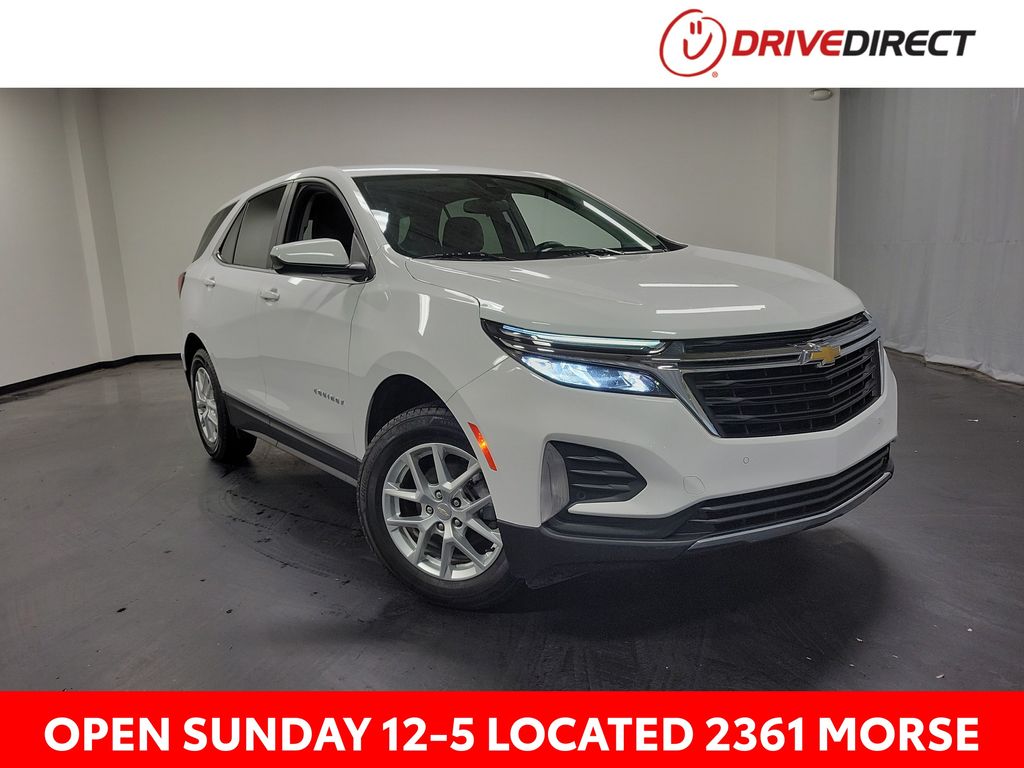 Summit White 2023 Chevrolet Equinox SUV / Crossover Four-Wheel Drive 6-Speed Automatic Overdrive
