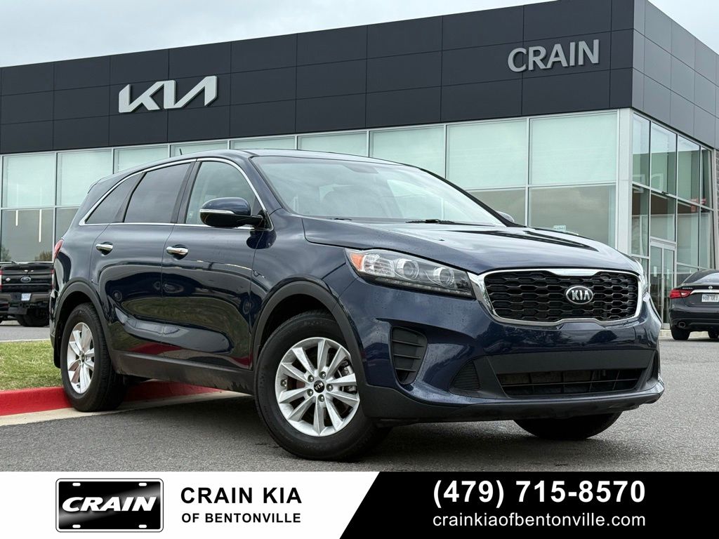 Blaze Blue 2019 Kia Sorento LX FWD SUV / Crossover Front-Wheel Drive 6-Speed Automatic