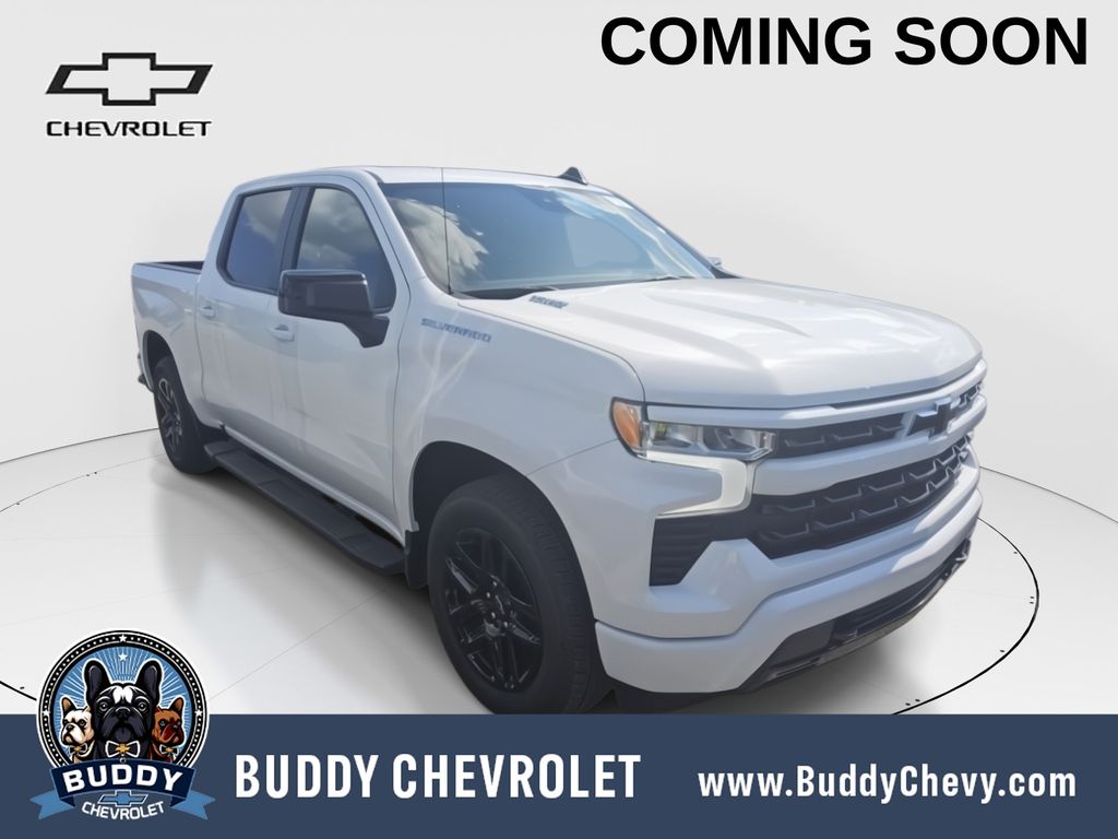 Summit White 2025 Chevrolet Silverado 1500 Pickup Truck 4X2 Automatic