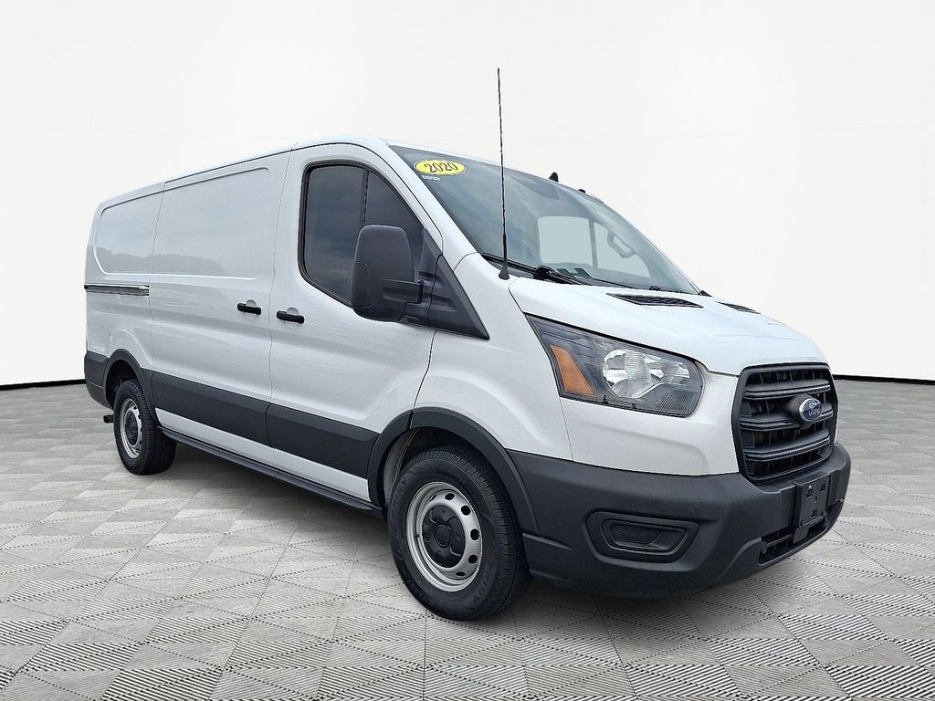 Oxford White 2020 Ford Transit Cargo Van Rear-Wheel Drive 