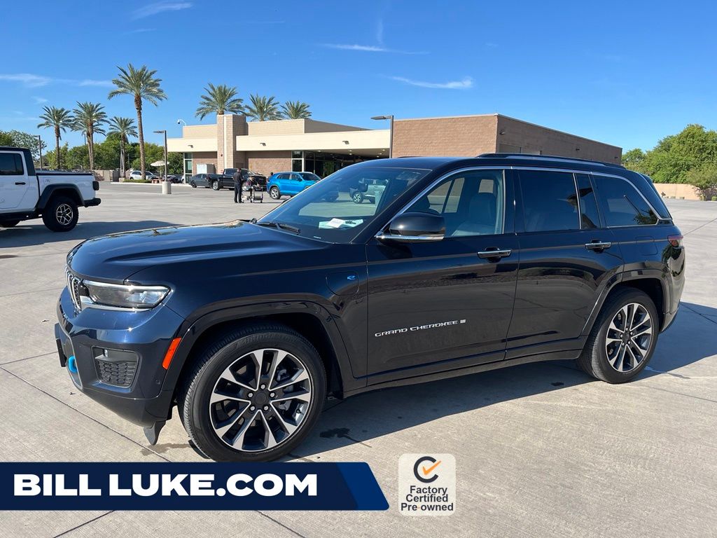 Midnight Sky 2024 Jeep Grand Cherokee 4xe SUV / Crossover Four-Wheel Drive 8-Speed Automatic