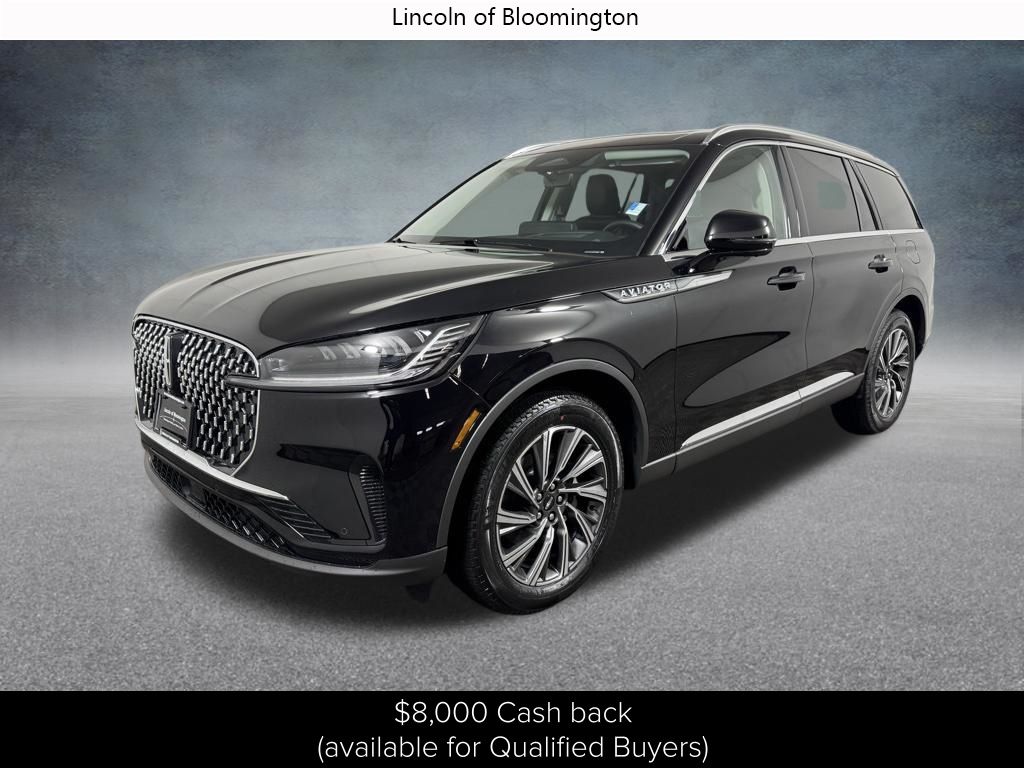 Black Metallic 2026 Lincoln Aviator SUV / Crossover All-Wheel Drive Automatic