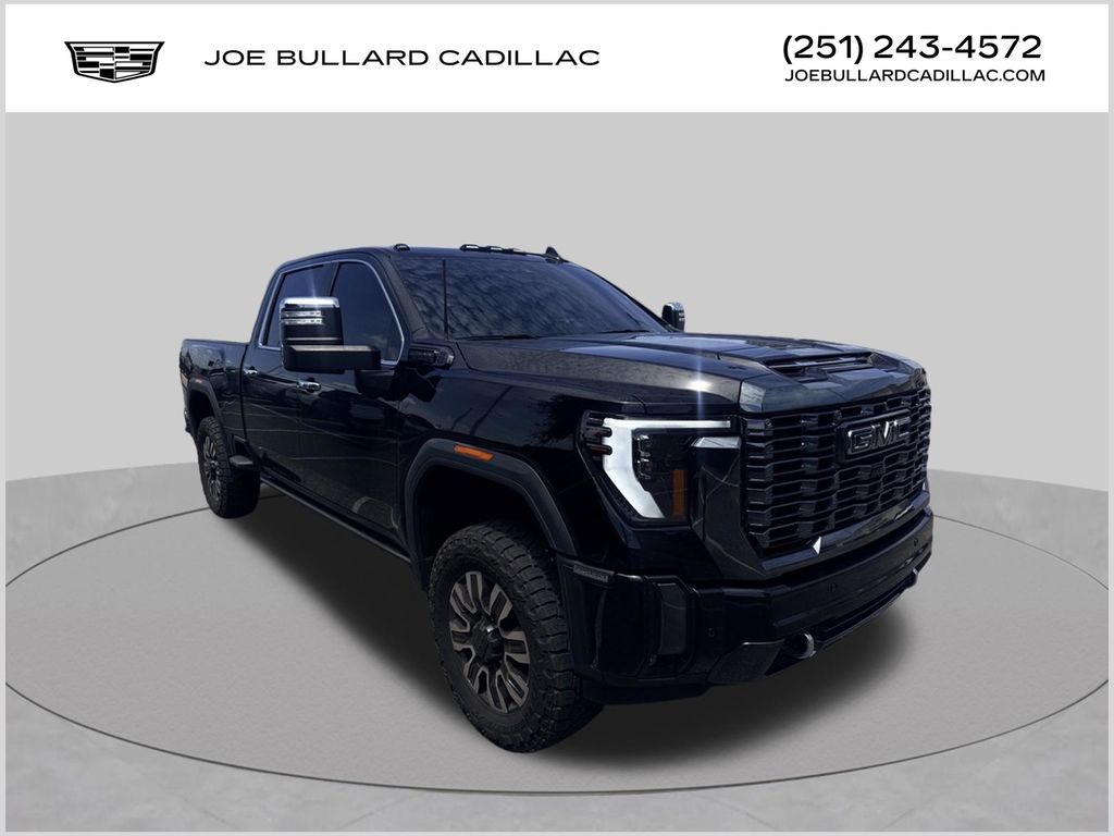 Onyx Black 2024 GMC Sierra 2500HD Pickup Truck Four-Wheel Drive Automatic