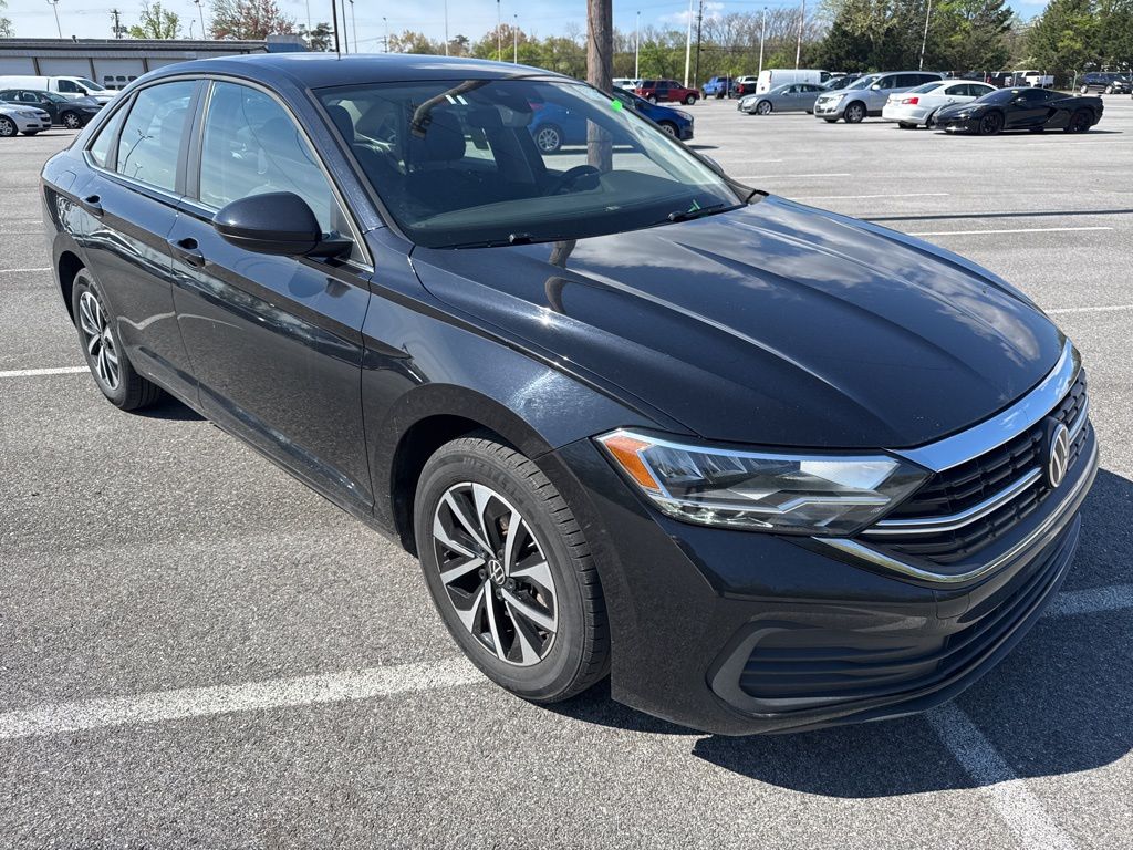 Black 2024 Volkswagen Jetta S FWD Sedan Front-Wheel Drive 8-Speed Automatic