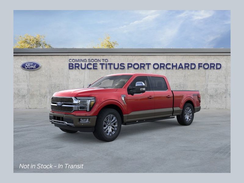 Ruby Red Metallic Tinted Clearcoat 2026 Ford F-150 Pickup Truck Four-Wheel Drive Automatic
