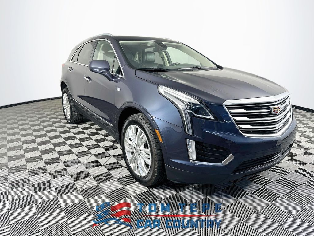Harbor Blue Metallic 2019 Cadillac XT5 SUV / Crossover Four-Wheel Drive 8-Speed Automatic