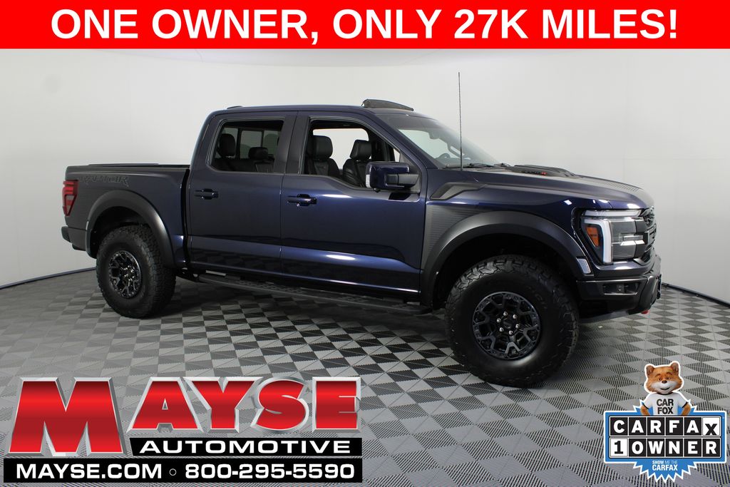Antimatter Blue Metallic 2024 Ford F-150 Pickup Truck Four-Wheel Drive Automatic