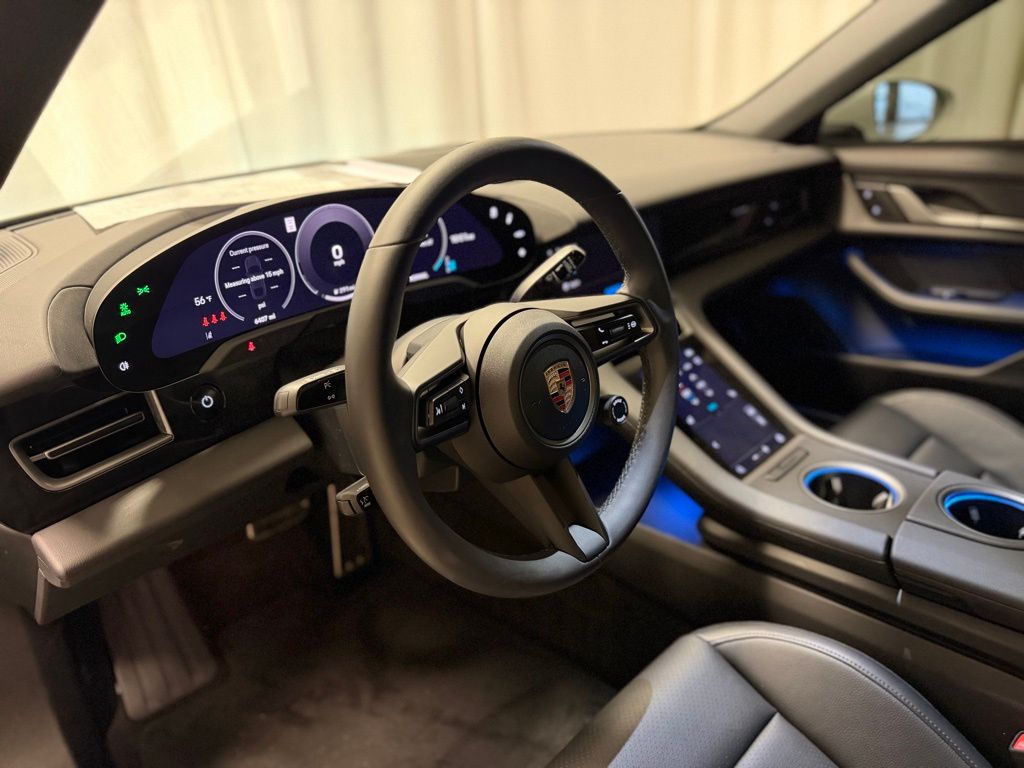 used 2025 Porsche Taycan car, priced at $99,991