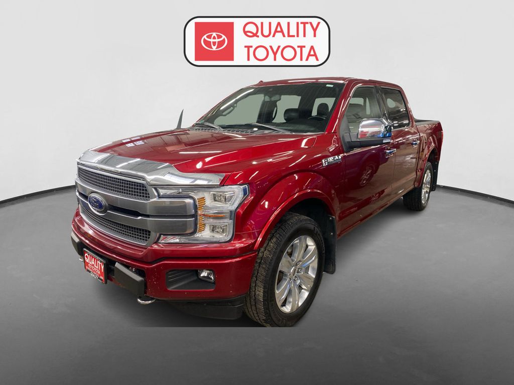 Ruby Red Metallic 2018 Ford F-150 Pickup Truck Four-Wheel Drive Automatic