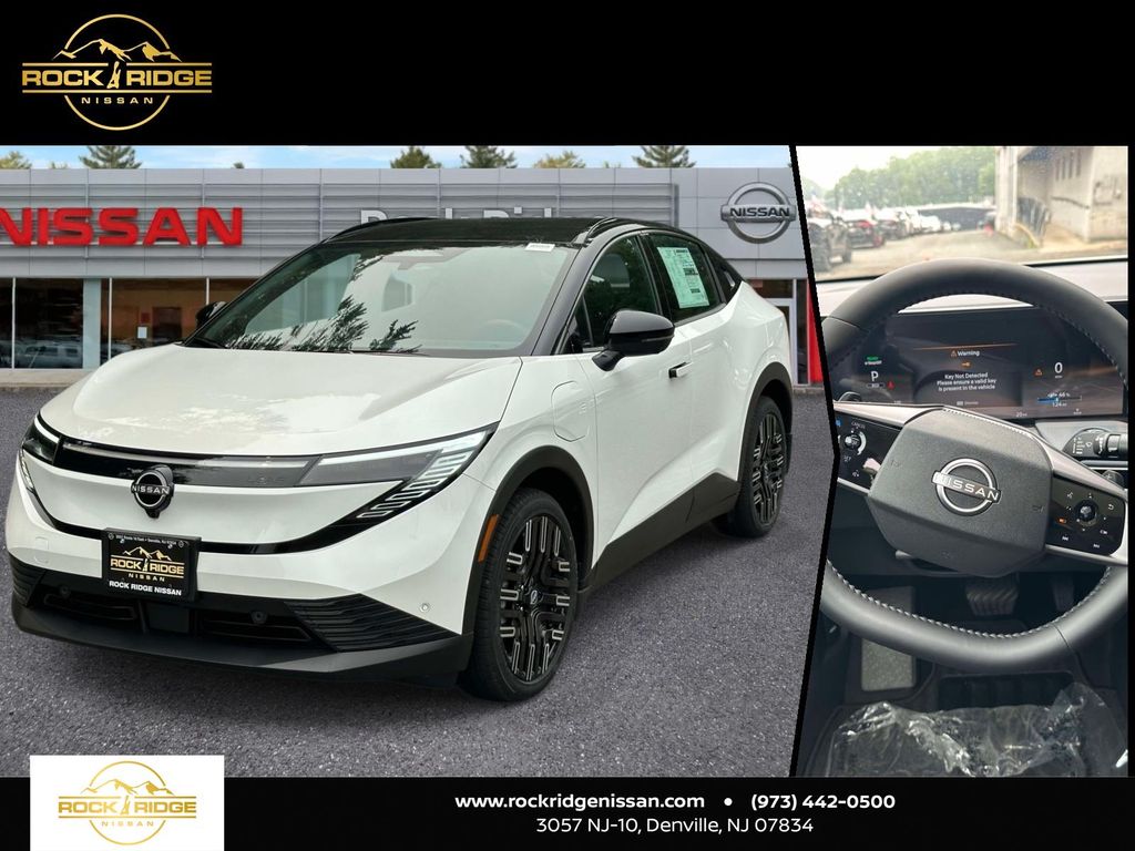 White Pearl 2026 Nissan LEAF SUV / Crossover Front-Wheel Drive Automatic