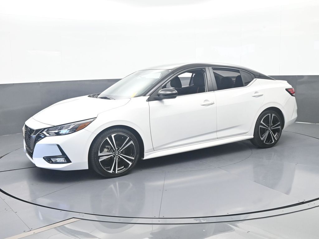 Used 2021 Nissan Sentra SR with VIN 3N1AB8DV7MY261028 for sale in Miami Lakes, FL