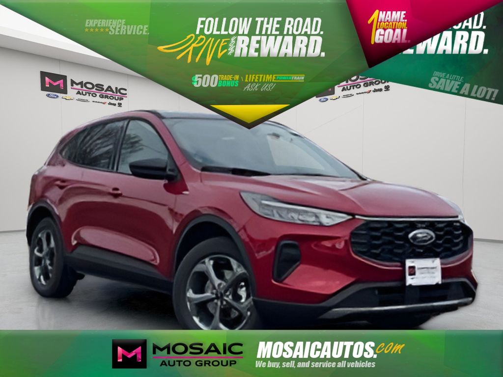 Rapid Red Metallic Tinted Clearcoat 2026 Ford Escape ST-Line AWD SUV / Crossover All-Wheel Drive 8-Speed Automatic