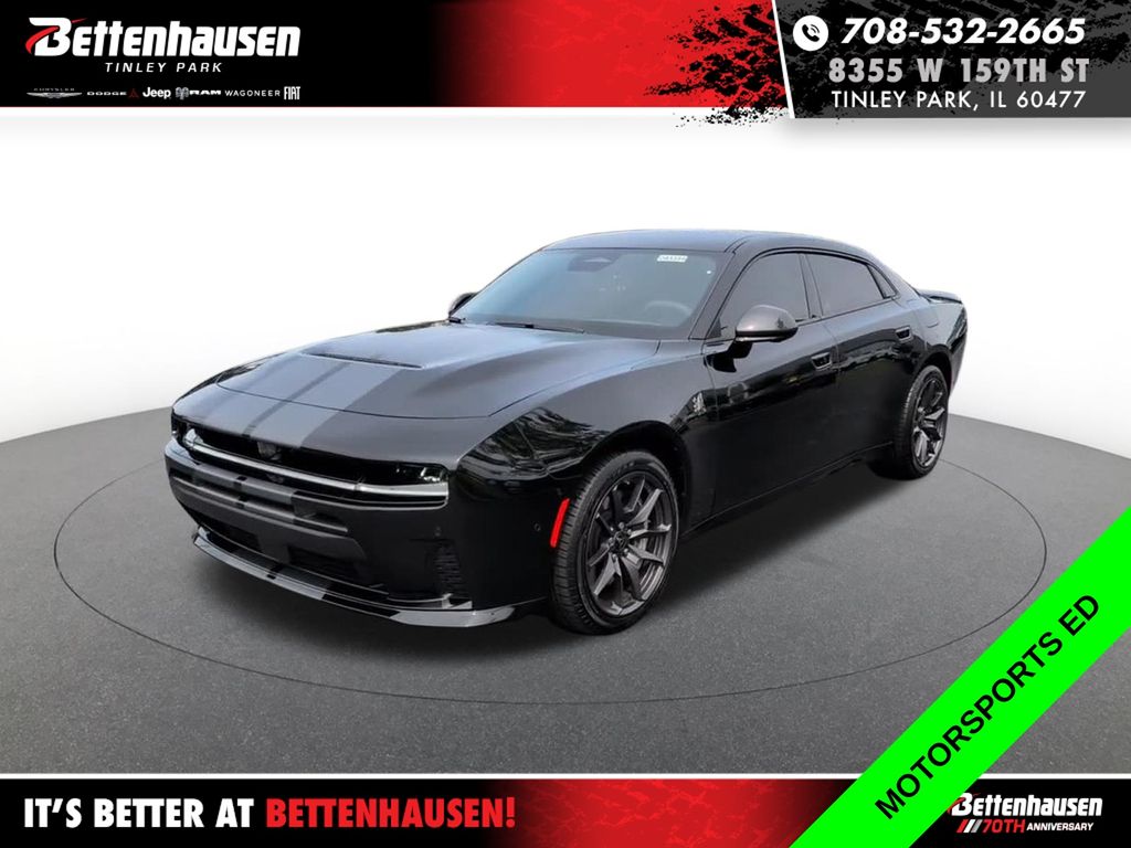 Diamond Black Crystal Pearlcoat 2026 Dodge Charger Sedan All-Wheel Drive 8-Speed Automatic