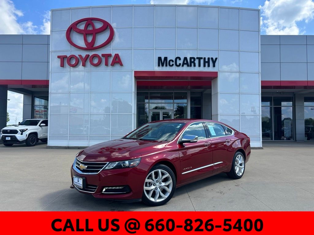Red Tintcoat 2019 Chevrolet Impala Sedan Front-Wheel Drive 6-Speed Automatic Overdrive