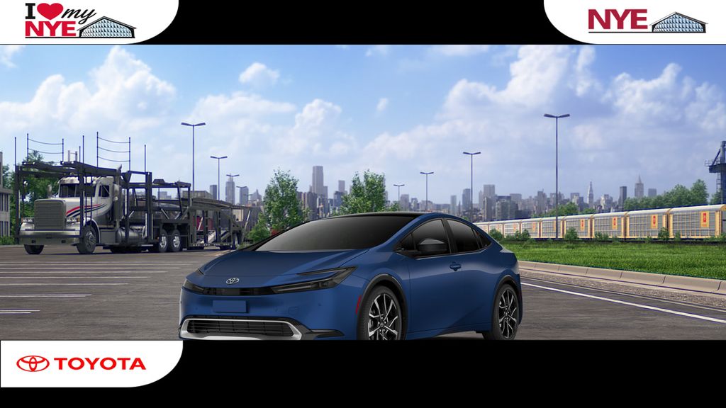Blue 2027 Toyota Prius Plug-In Hybrid Hatchback Front-Wheel Drive