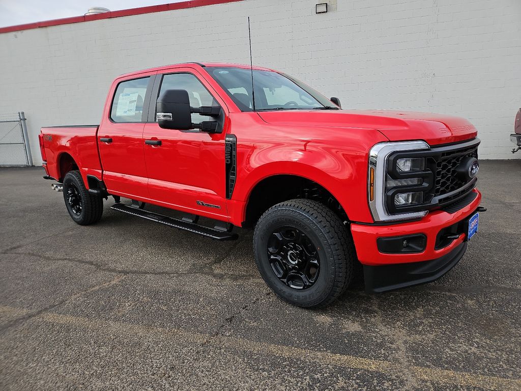Race Red 2026 Ford F-250 Super Duty Pickup Truck Four-Wheel Drive Automatic