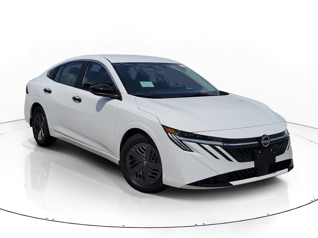 White (Fresh Powder) 2026 Nissan Sentra Sedan Front-Wheel Drive Continuously Variable Transmission